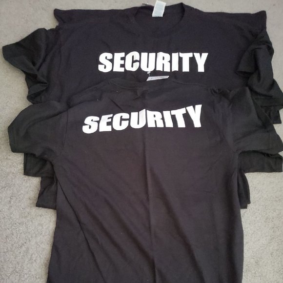 4x Security Shirt Unisex Bundle - Picture 3 of 8